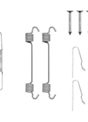 Монтажный к-кт тормозных колодок mb m-class (w163) 2.7 1998.02-2005.07 bo 1987475285