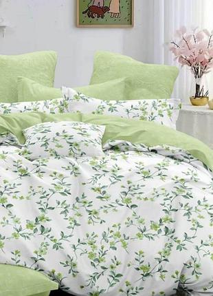 Комплект діана ранфорс комфорт текстиль семейный на резинке