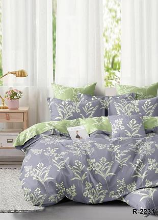 Комплект злаки ранфорс комфорт текстиль евро на резинке