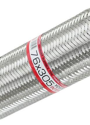 Гофра глушителя 76x305 interlock euroex