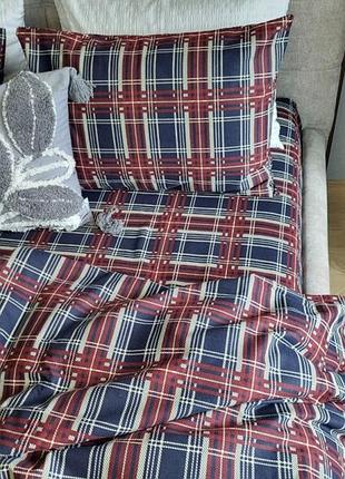 Комплект плазма фланель комфорт текстиль двуспальный на резинке