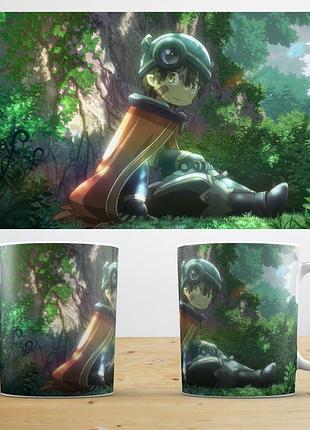 Кружка аніме «made in abyss» зроблений у безодні чашка abc