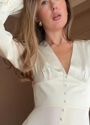 Samsøe samsøe leila blouse блуза  (butter cream)🤍 2