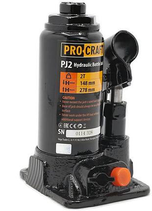 Домкрат гидравлический procraft pj2