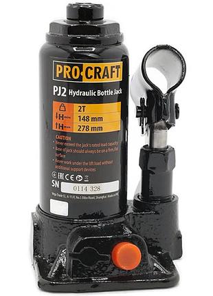 Домкрат гидравлический procraft pj2 2