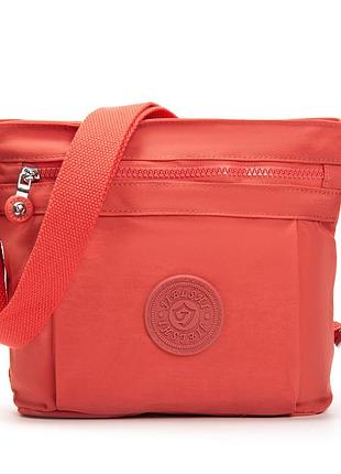 Сумка женская кросс боди текстильная полиамид jielshi 1916 orange