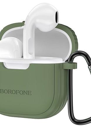 Беспроводные tws наушники borofone bw29 forest green
