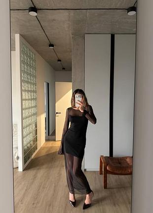 Сукня сітка 9