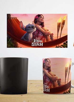 Термокружка (хамелеон) ліло та стіч lilo and stitch ost