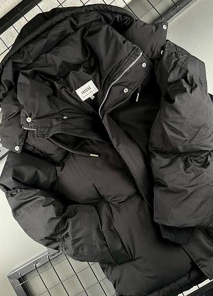 Чоловіча куртка ami в чорному кольорі