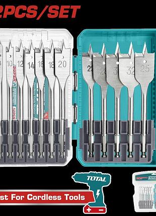 Набор сверл по дереву total tacsdl1206 (7049893)