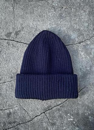 Шапка колір темно синій