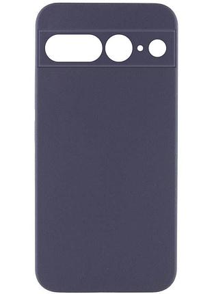 Чохол silicone cover lakshmi full camera (aaa) для google pixel 7 pro жовтий / yellow, full camera бордовий / plum сірий / dark gray