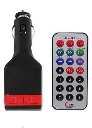 Автомобільний fm-модулятор трансмітер fm-04, mp3 player з пультом дистанційного керування