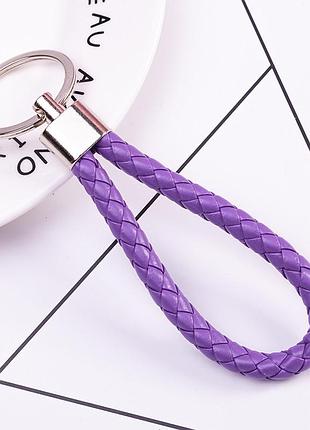 Брелок для ключей 12 см фиолетовый