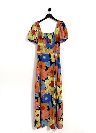 Нова довга сукня з квітковим принтом boohoo