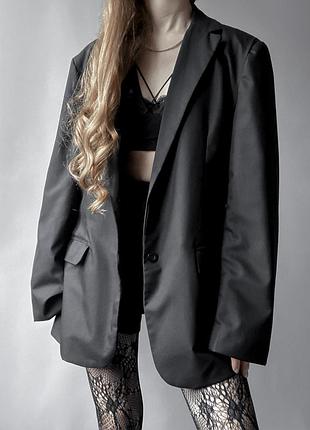 Черный классический пиджак🖤