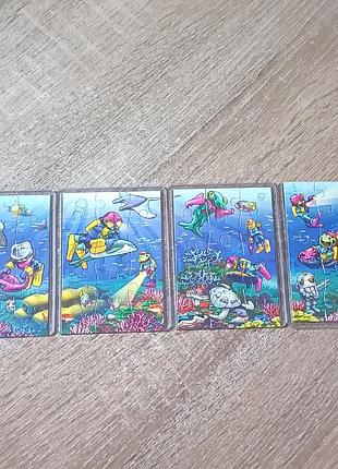 Киндер пазл. приключения в океане. 1998 год.