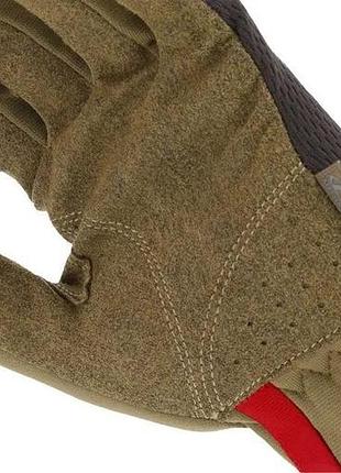 Перчатки mechanix fastfit brown 5