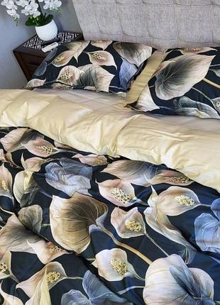 Постельное белье сатин премиум calla