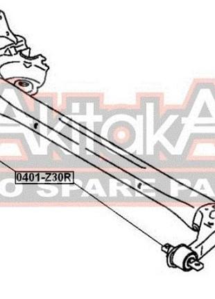 Сайленблок задней балки (mitsubishi colt z32a/z34a/z36a/z37a/z38a/z39a 2004), 0401-z30r
