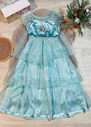 Карнавальное платье эльзы, идеальное состояние