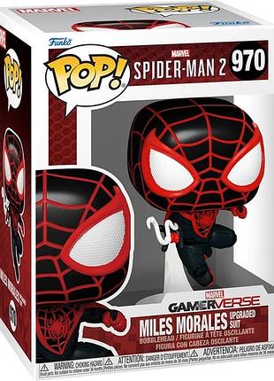 Колекційна фігурка funko pop games: spider-man 2 — miles morales (майлз моралес) 970