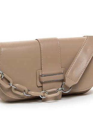 Сумка женская маленькая с клапаном иск-кожа fashion 22 2811 khaki