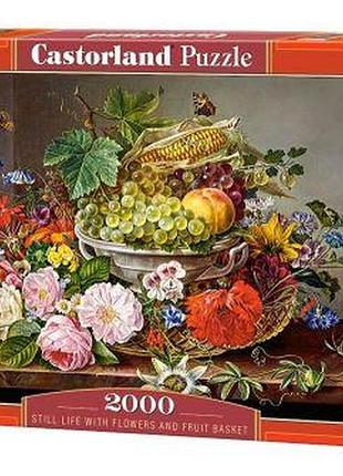 Пазли "букет із фруктів і квітів", 2000 елементів