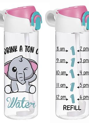 Бутылка для воды herevin elephant 0.75 л (161684-053) (7182688)