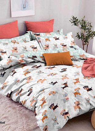 Постільна білизна бязь funny dogs двоспальний
