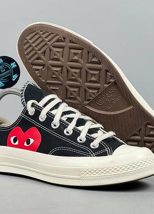 Кеди comme des garcons x converse chuck 70 taylor all star кеды cdg