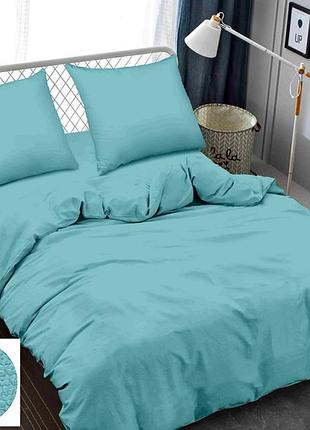Постельное белье жатка бирюза