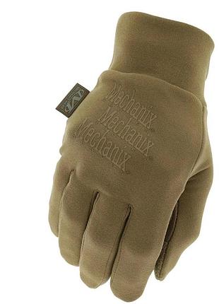 Перчатки mechanix coldwork base layer coyote