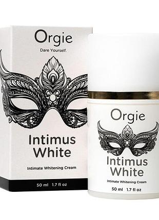 Крем для осветления кожи orgie – intimus white (50 мл) усиленного действия, подходит для всех зон