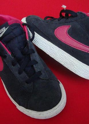 Кросівки nike blazer оригінал натур замша 25 розм
