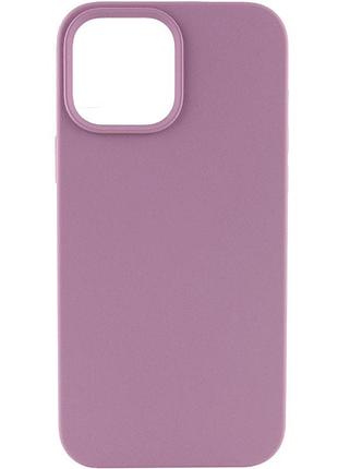 Чохол silicone case full protective (aa) no logo для apple iphone 12 pro / 12 (6.1") ліловий / lilac pride