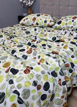 Постільна білизна ранфорс-жатка карамелька фреш сімейний
