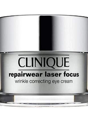 Clinique clinique repairwear laser focus wrinkle correcting eye cream 15мл