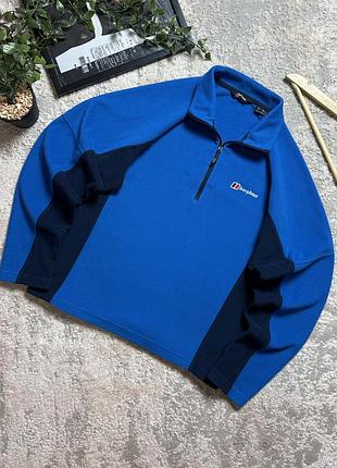 Флісова кофта полу-замок berghaus 1/3 zip