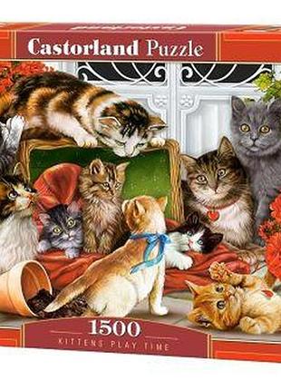 Пазли "грайливі кошенята", 1500 ел