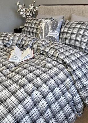Постільна білизна фланель мустанг двоспальний