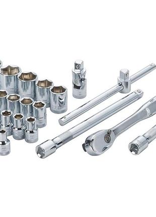 Набор головок 1/2, 22 предмета dewalt dwmt19241-1