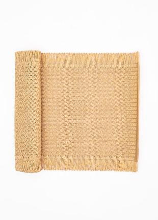 Салфетка сервировочная на стол 120х30 (см) прямоугольная бежевый hp-35-19be