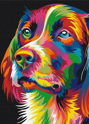 Радужная собака