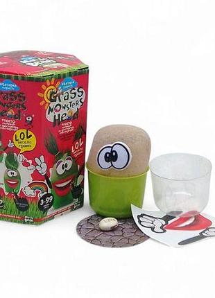 Набір креативної творчості "grass monsters head" (укр.)
