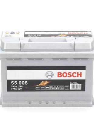 Аккумуляторная батарея 77а акб bosch s5 прав [+] 12v 77ah 780a 278*175*190 bo 0092s50080