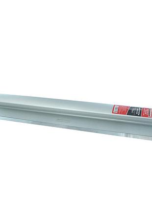 (37716) шпатель bravo с нерж. стали 800 мм, двухват, сменное полотно 0,5мм haisser