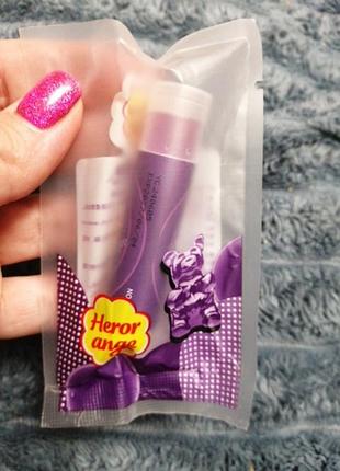 Бальзам для губ heroe ange аромат винограда