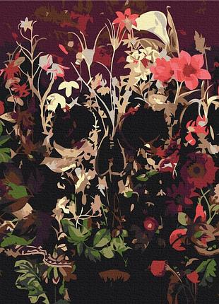 Череп в сухоцветах